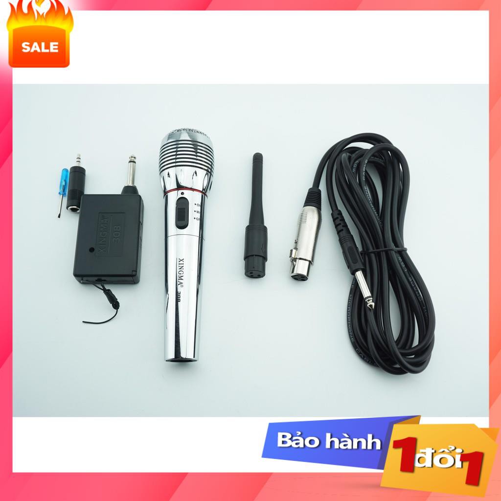 ✔️ Mic hát karaoke không dây,Mic không dây kết hợp có dây,thiết bị âm thanh gia đình