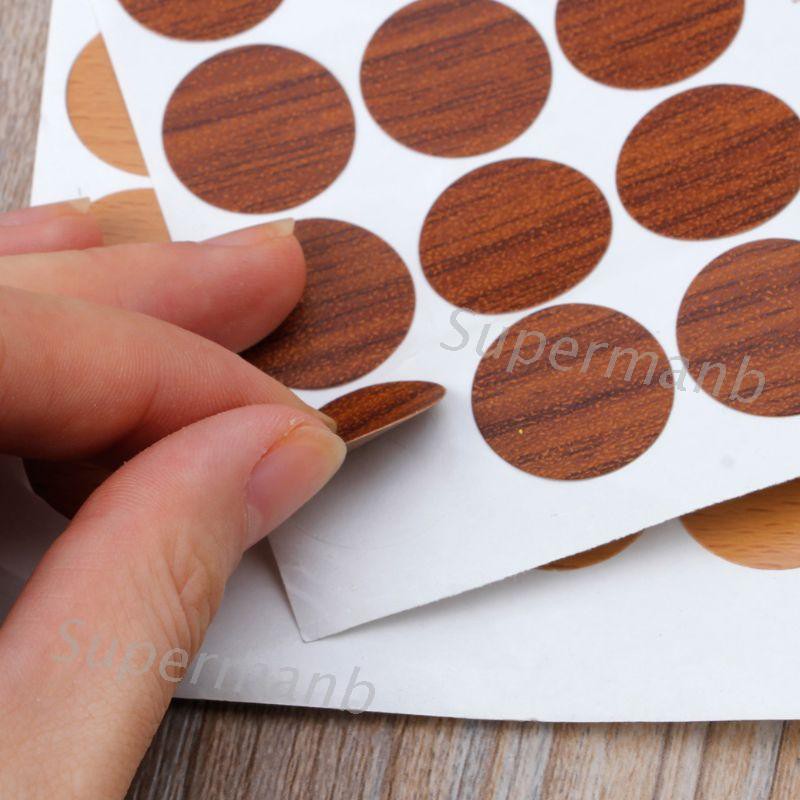 Bộ 60 Miếng Gỗ Tự Dính 20mm