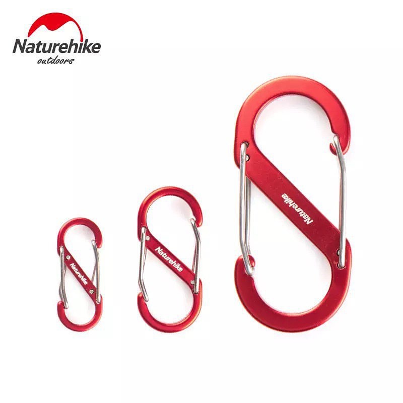 Móc khóa nhôm chữ S Naturehike NH20GS004