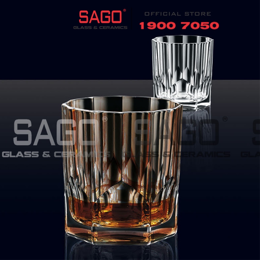 Ly Thủy Tinh Hongli Manhattan Glass 328ml | Tùy Chọn Dòng Ly