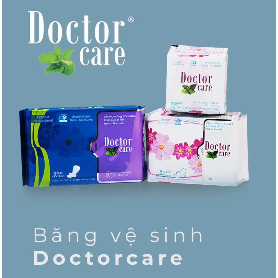 ( Chính hãng ) Băng vệ sinh thảo dược Doctor Care Ban ngày