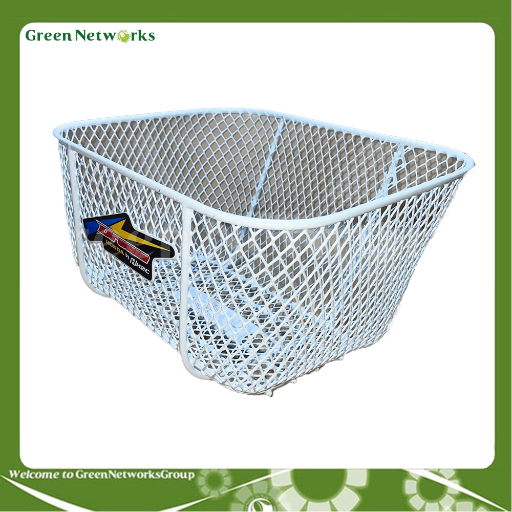 Rổ dream kiểng, kiểu rổ lưới thái H2c trắng gắn cho Xe Dream, Rổ xe dream thái phù hợp cho nhiều dòng xe - GreenNetWorks