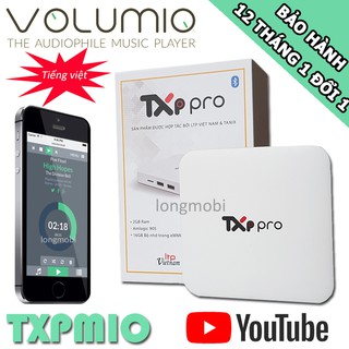  TXPmio V2 - Máy Chủ Âm Nhạc Volumio Tiếng Việt Hiệu Năng Cao