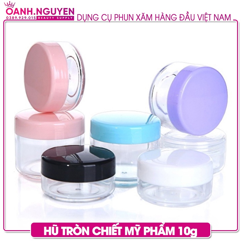 Hũ Chiết Kem, Dưỡng, Mỹ Phẩm 10g