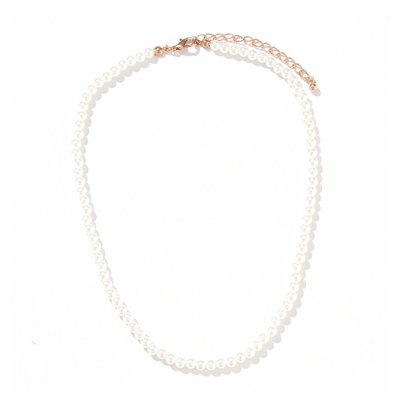 Vòng cổ choker đính ngọc trai thanh lịch thời trang dành cho nữ
