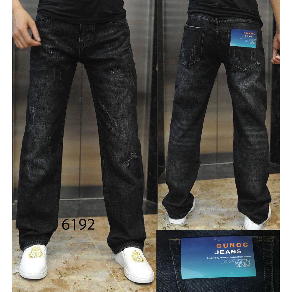 Quần Jean Nam Suông, Ống Rộng Phong Cách - Mã 6192M | BigBuy360 - bigbuy360.vn
