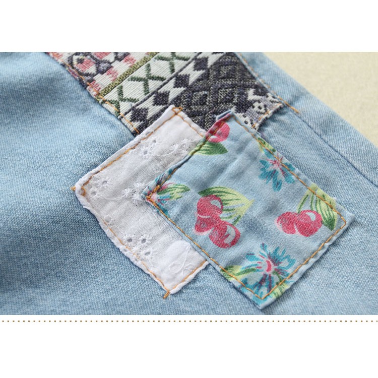 Quần baggy jean nữ đẹp Phong cách Nhật