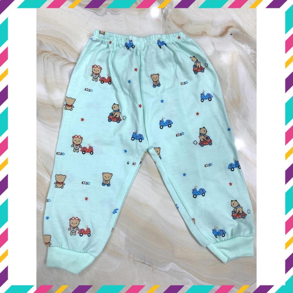Quần chục dài cotton cho bé trai và bé gái 2.5-11kg chất vải đẹp mềm mịn