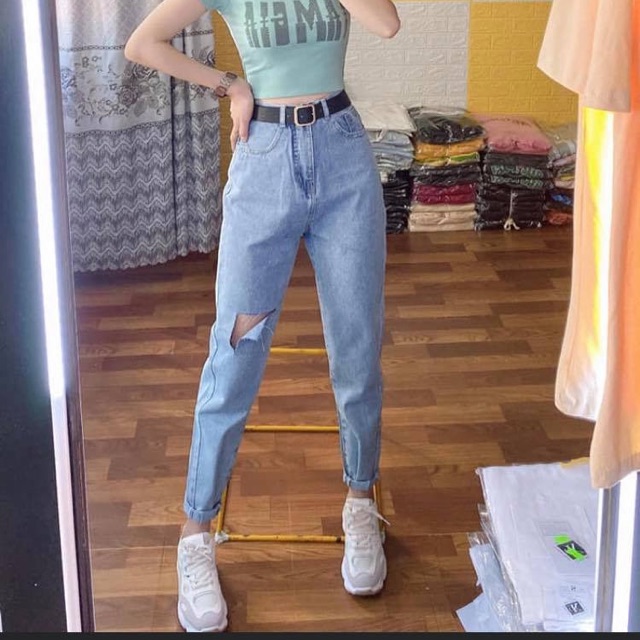 Baggy cạp cao ảnh thật