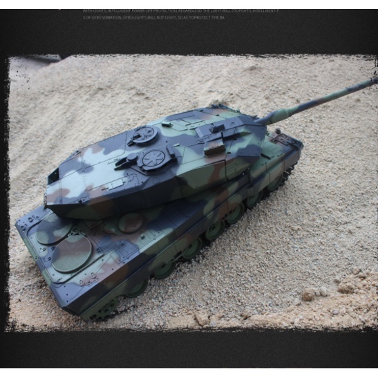 Xe tăng Henglong 1:16 Xe tăng điều khiển hạng nặng Leopard 2A6 của Đức 7.0