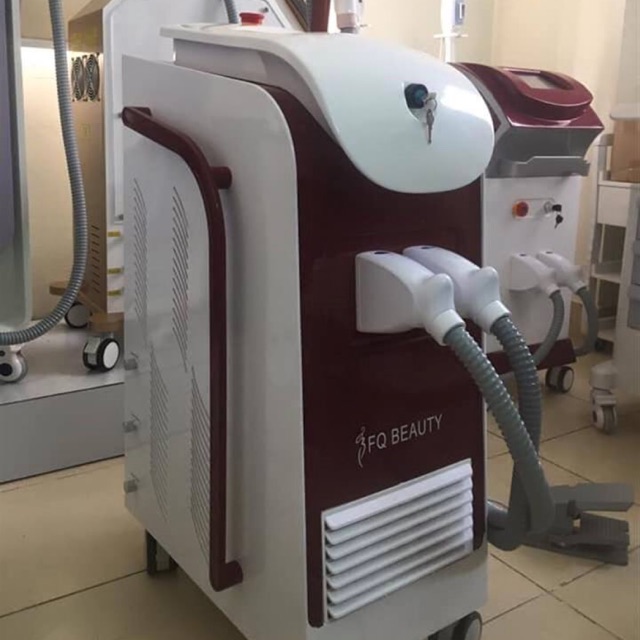 máy xoá xăm. cộng triệt lông 2 in1