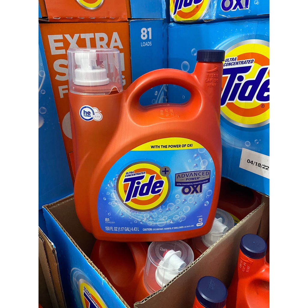 NƯỚC GIẶT TIDE ULTRA OXI ADVANVED POWER 4.43L