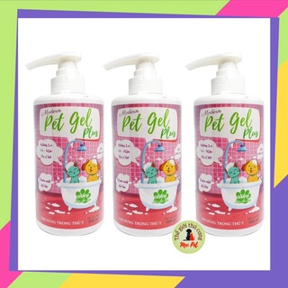 Sữa tắm gel pet plus dành cho chó mèo 500ml