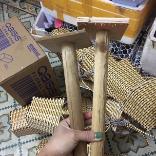 Cốt bó hoa bằng gỗ