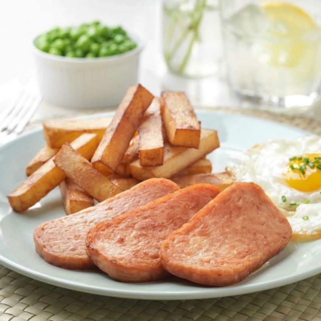 Thịt hộp Spam Mỹ 340gram Hàng Chuẩn