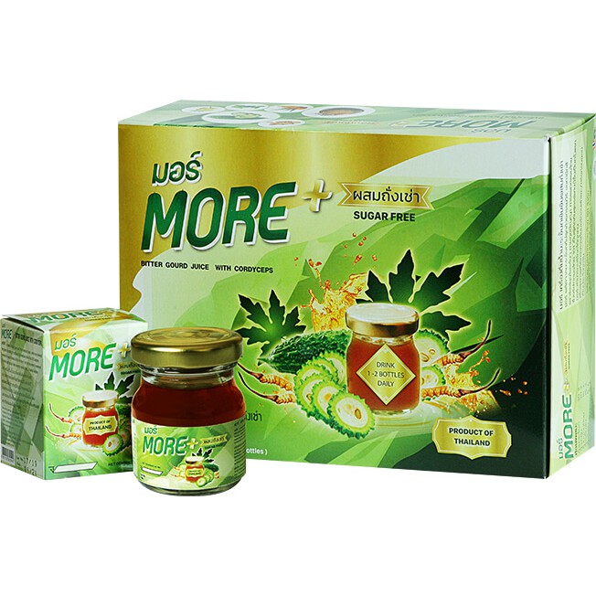 Nước uống hỗ trợ tiểu đường MORE. Hàng Thái Lan chính hãng | Thế Giới Skin Care