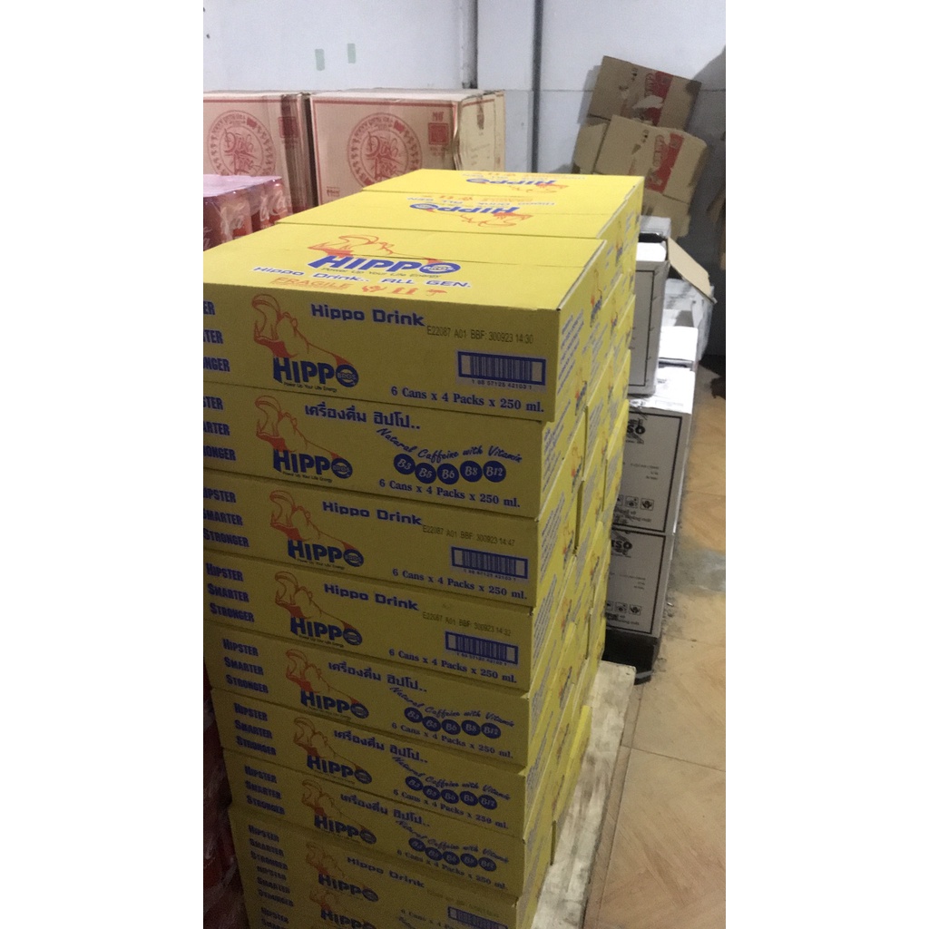 Thùng 24 lon Nước Tăng Lực THÁI LAN Bò Húc Red bull