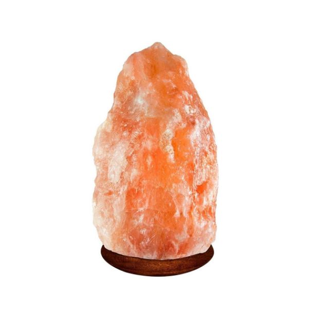 Kg Đèn Tự Nhiên Đá Muối Himalaya-Chính Hãng Pakistan  +100gr Muối Tắm Hoặc Ăn Himalaya