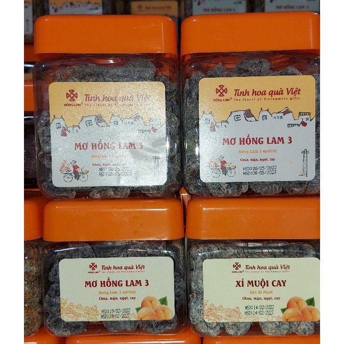 MƠ HỒNG LAM 3 - 450G ( Chua, mặn, ngọt , dẻo, không hạt)