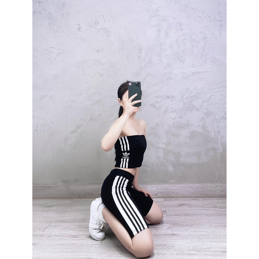 (HÀNG XUẤT XỊN) Quần legging short das sọc to 1705-2 Panel Cycle Tights Made in Cambodia full tag code SIZE S M L