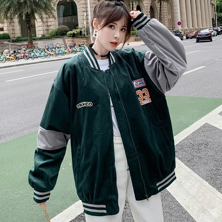 [Mã WASTMAY giảm 15% tối đa 30K đơn 150K] Áo Bomber Nhung Gân 33 X.Store Hot 2021 Có Ảnh Thật Tự Chụp + Đánh Giá | BigBuy360 - bigbuy360.vn