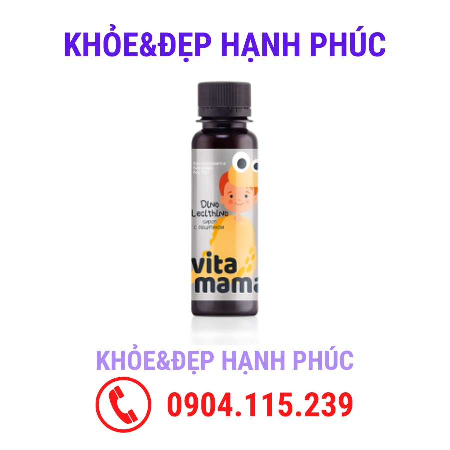 [ Vitamama Immunotop tăng sức đề kháng - T6/23 ] Thực phẩm bảo vệ sức khỏe Vitamama. Immunotops Syrup – 95 ml/chai