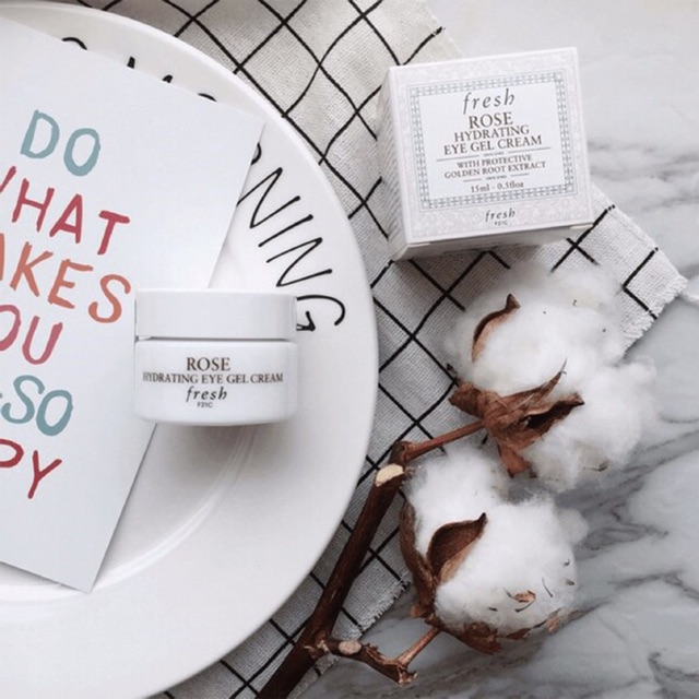 Kem dưỡng mắt Fresh Rose Hydrating Eye Gel 15ml