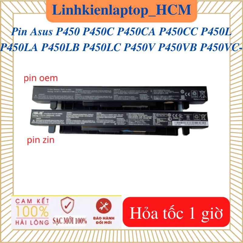 Pin A41-X550A-Pin laptop Asus P450 P450C P450CA P450CC P450L P450LA P450LB P450LC P450V P450VB P450VC
