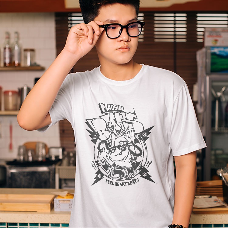 Áo Thun Nam size lớn HipHop_216 SellLab form đẹp kiểu cá tính vải dày mịn không xù lông