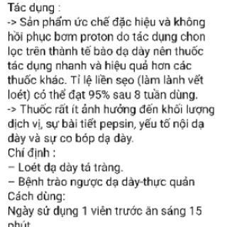 Bill kèm Pantoprazol hàng Đức