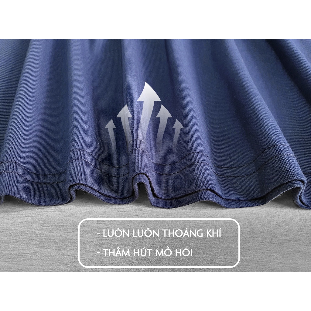 Áo thun nam tay ngắn - Áo phông nam cổ tròn chất thun cotton mặc nhẹ, mát mẻ và thoải mái A91