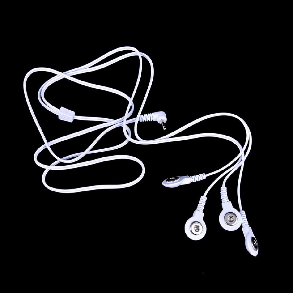 Dây Dẫn Điện Cực 2.5mm 4 Nút 2 Trong 1 Cho Máy Liệu Pháp