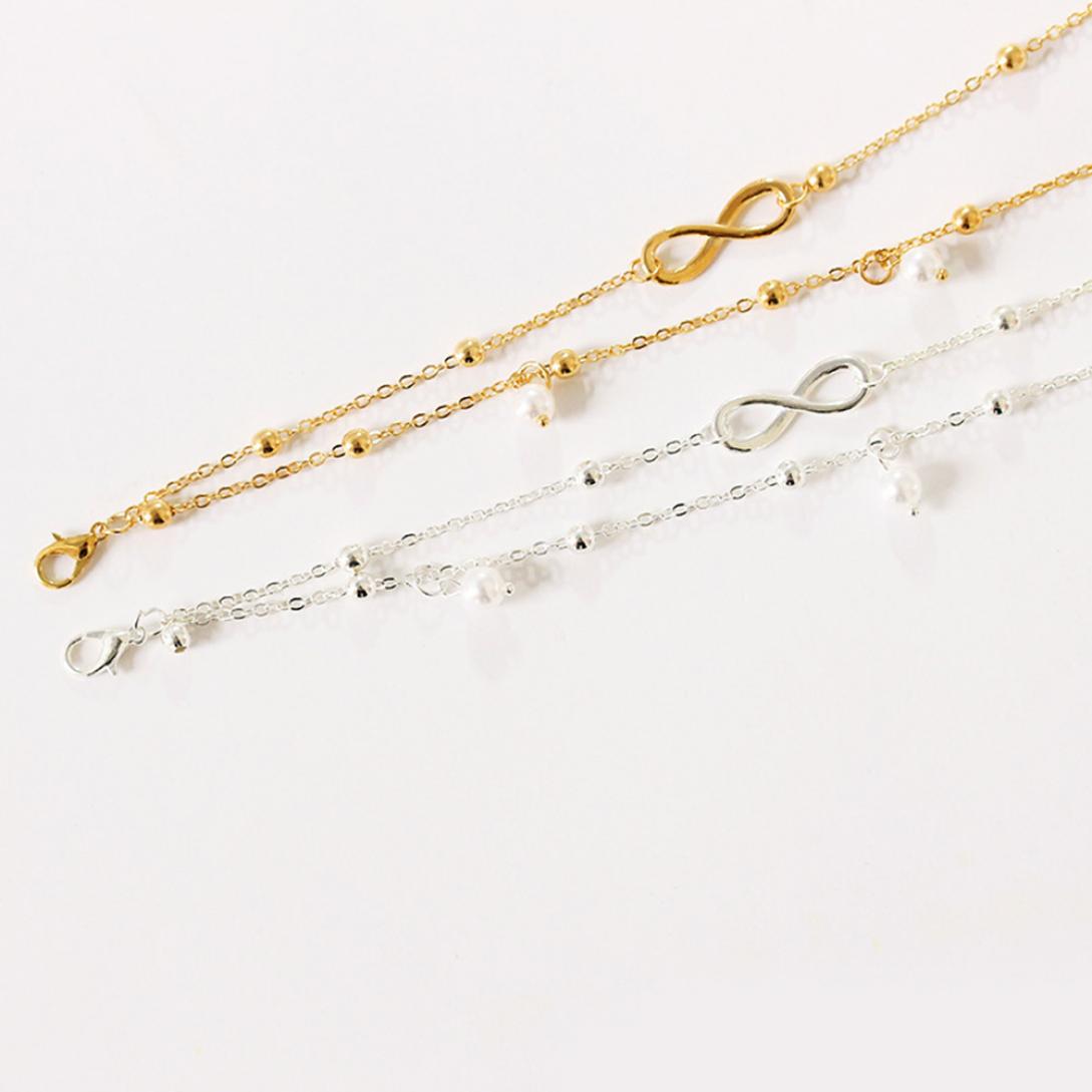 [Mã FAMAYFA giảm 10K đơn 50K] Lắc Chân Hợp Kim Hai Lớp Cho Nữ | BigBuy360 - bigbuy360.vn