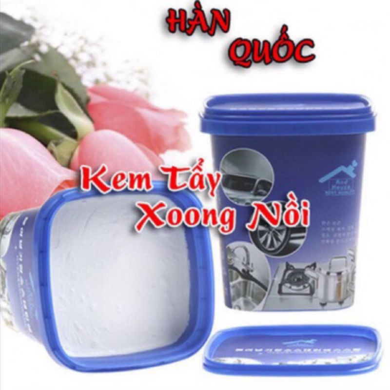 Kem tẩy xong nồi, đồ bếp, đồ Inox, Kem cọ xoong nồi, Bột chà nồi đa năng