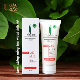 Kem chống nắng vật lý lúa mạch hữu cơ linhcen