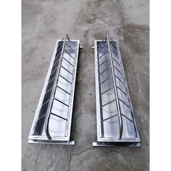 Máng tập ăn 20 ô bằng inox