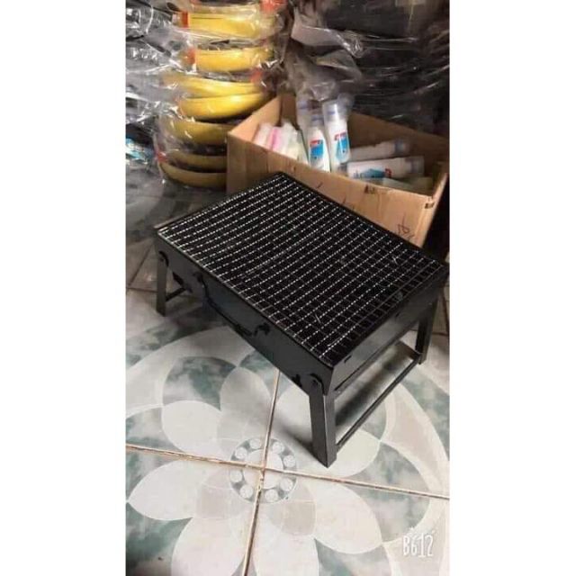Bếp nướng than hoa vuông