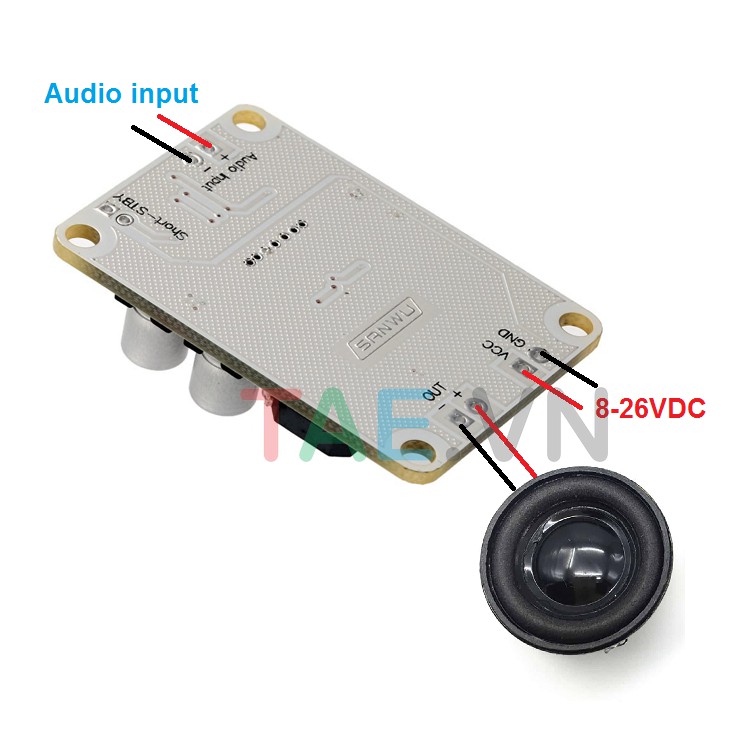 Mạch Khuếch Đại Âm Thanh Mono TPA3110 1*30W
