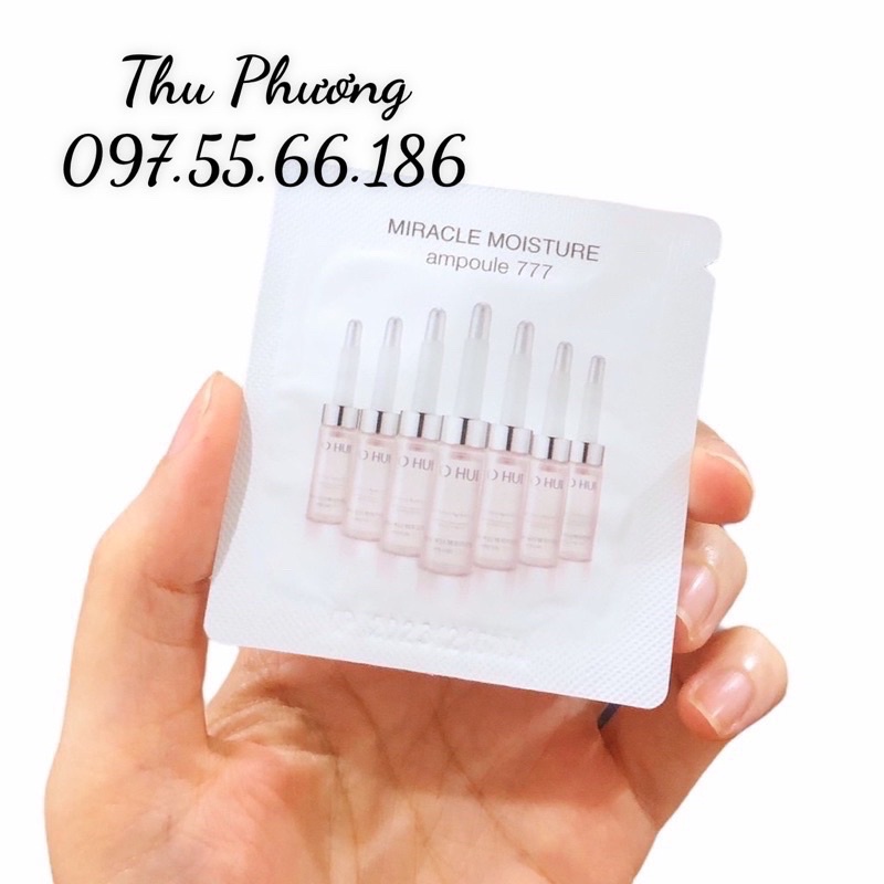 10 GÓI TINH CHẤT OHUI 777 SE KHÍT LỖ CHÂN LÔNG