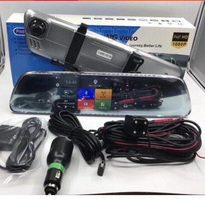 Camera hành trình kẹp gương Android/3G/4G/GPS/Wifi giám sát từ xa .