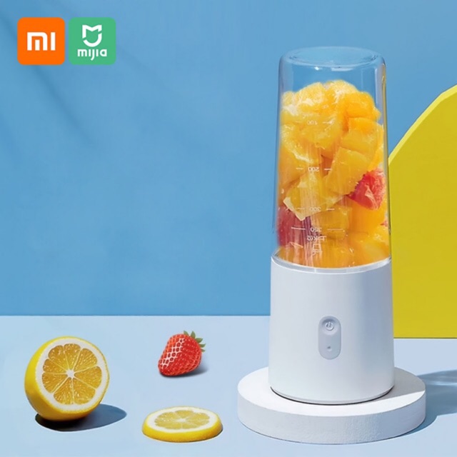 Máy xay sinh tố XIAOMI Mijia Portable Juice Machine 350ml Mini không dây cầm tay hoa quả nhà bếp nhỏ gọn thông minh