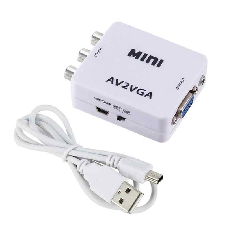 Box Chuyển mini AV Ra VGA