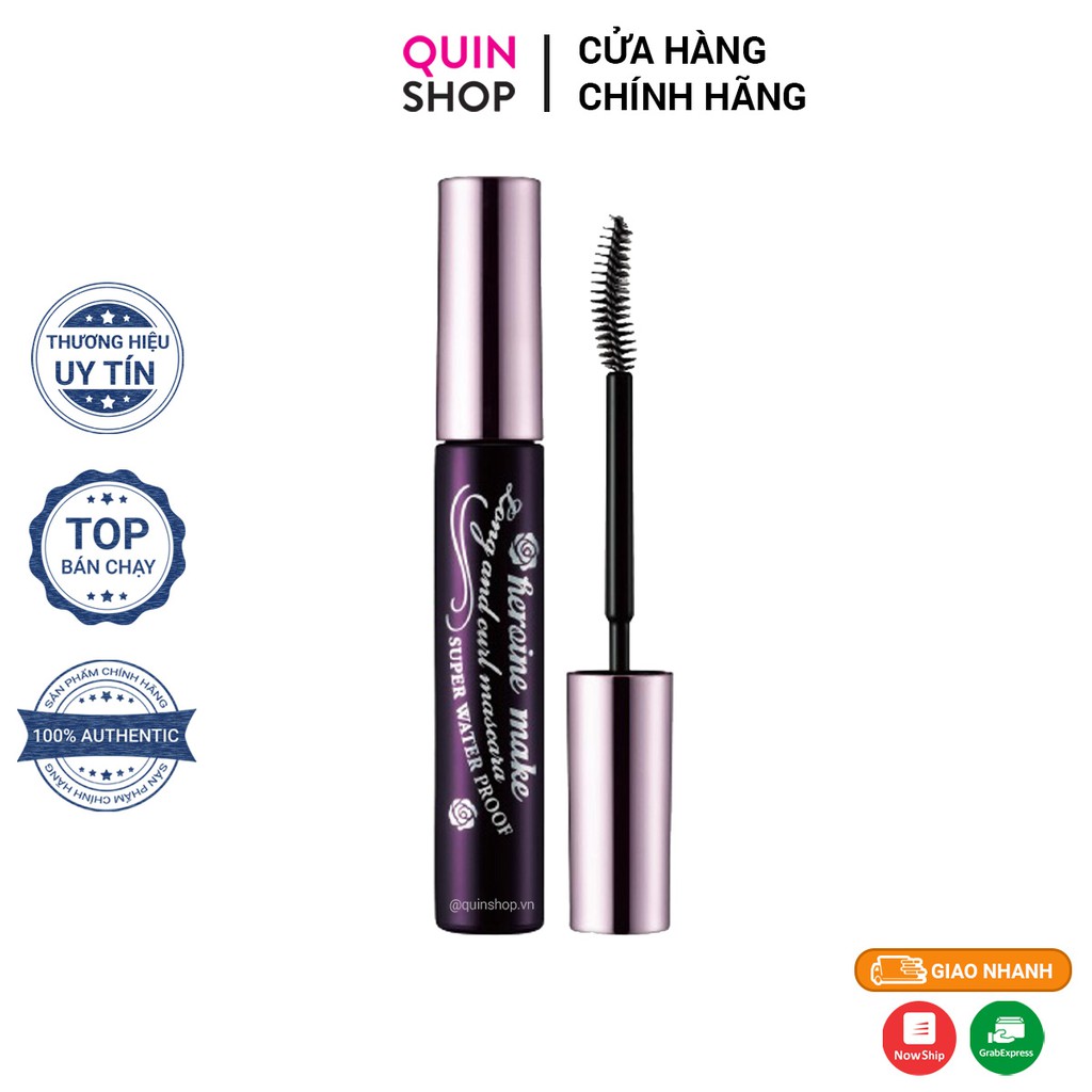 Chuốt Mi Heroine Make Kiss Me Mascara Super Water Proof