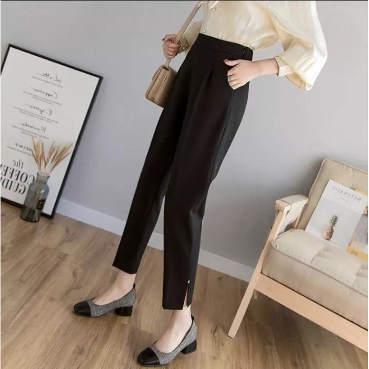 QUẦN BAGGY CÔNG SỞ XẺ GẤU MẪU MỚI | BigBuy360 - bigbuy360.vn