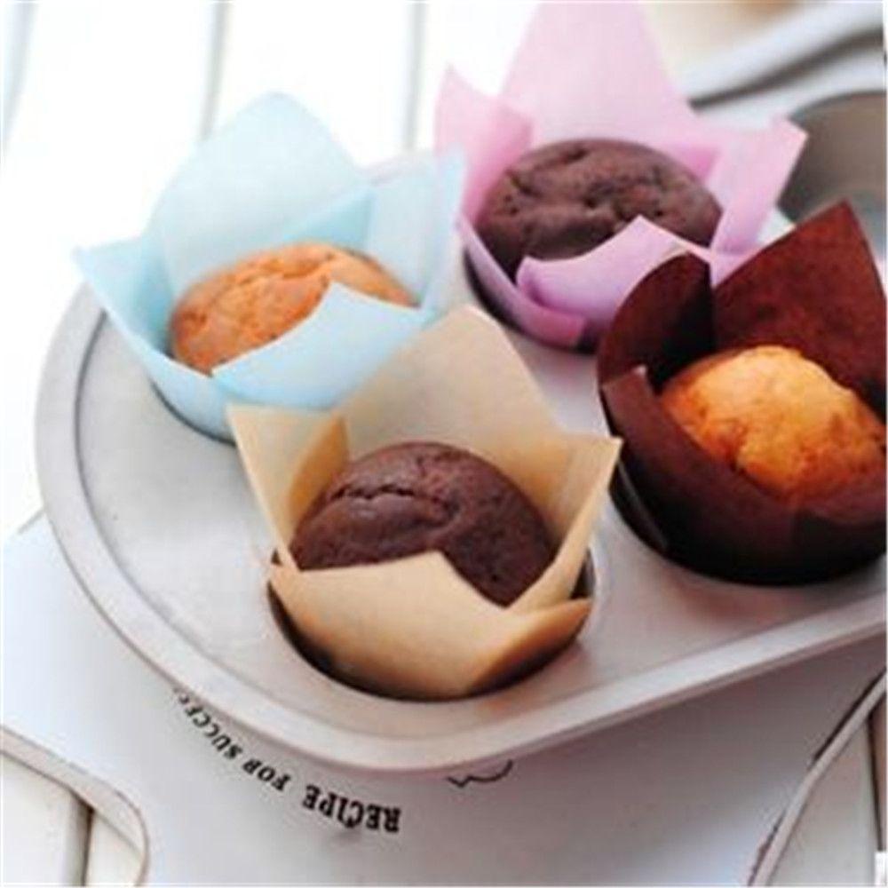 1 50 CốC ĐựNg BáNh Muffin, ChốNg DíNh
