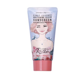 Kem Chống Nắng SeoulRose Rosie First Essence Whitening Serum Sunscreen SPF 45/PA++ (45g)