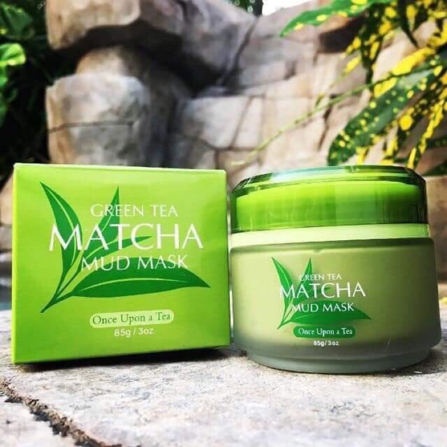 Mặt na matcha mud mask- chiết xuất bùn non và trà xanh