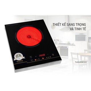 Bếp điện đơn hồng ngoại Sanko SI-718S Công Nghệ Tây Ba Nha Xuất Nhật