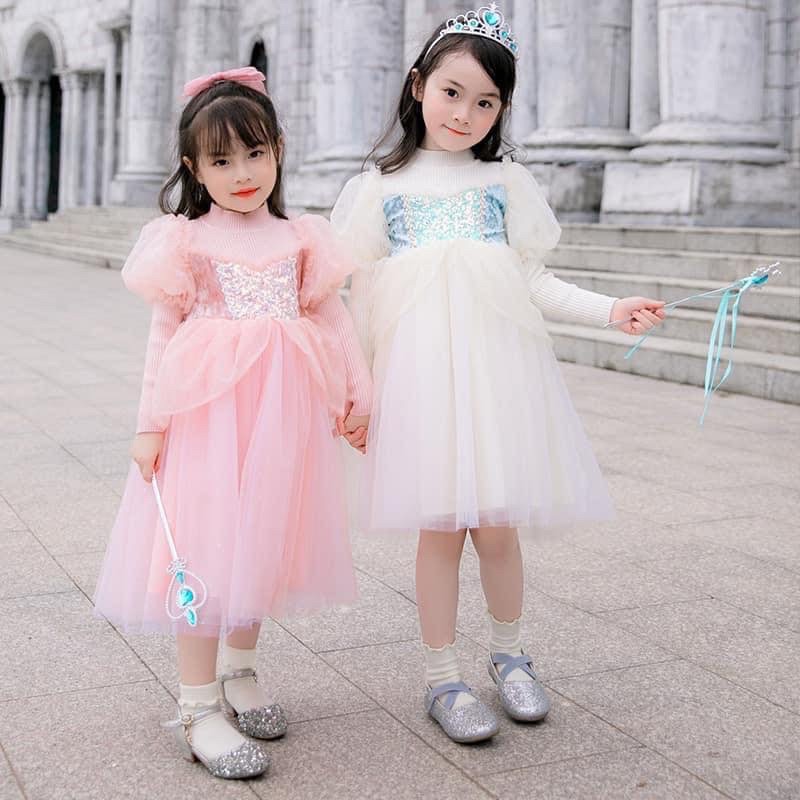 Váy len phủ voan cực đẹp