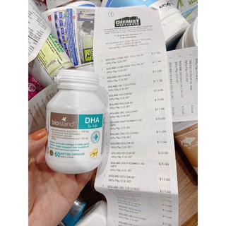 [Combo 3sp]- kẽm úc+ DHA úc+ Canxi úc Biosland